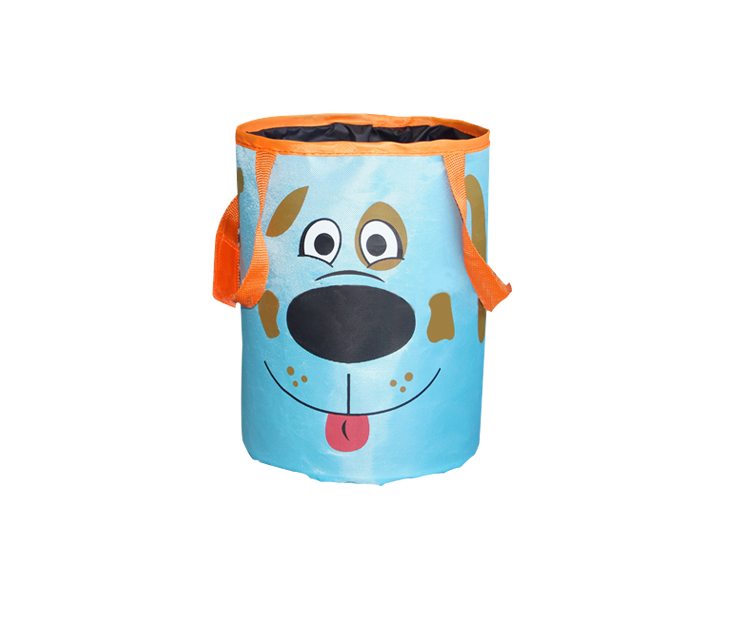 可爱便携车载垃圾桶收纳桶