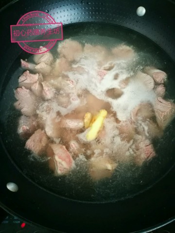 养生药膳:牛腱汤