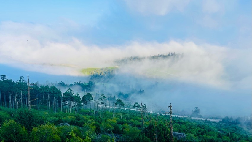 秘境甘洛，牛角海