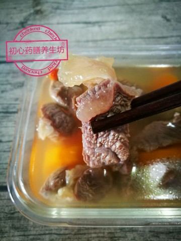 养生药膳:牛腱汤