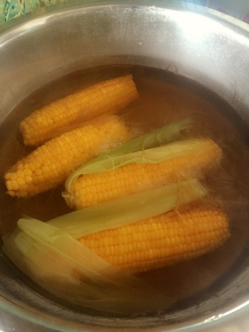 煮玉米