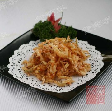 油炸小河虾