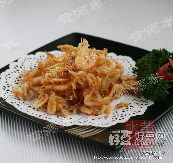 油炸小河虾