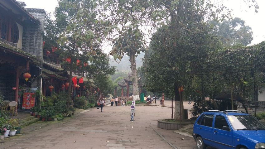 街子古镇康道~光严禅院徒步登山