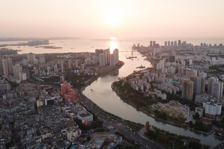 “天空之眼”瞰海口