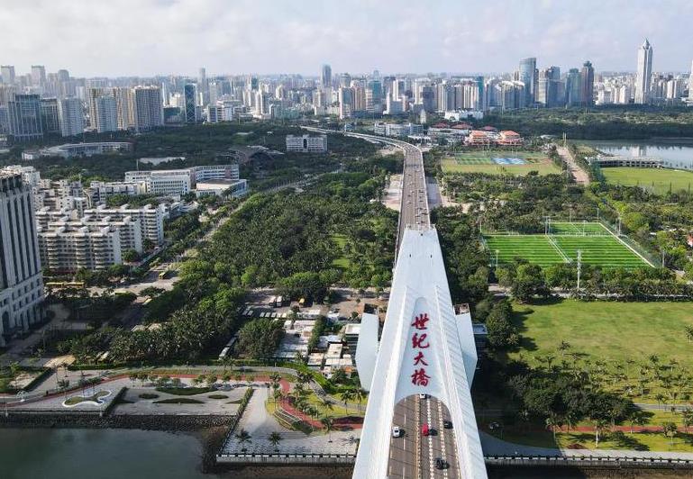 “天空之眼”瞰海口