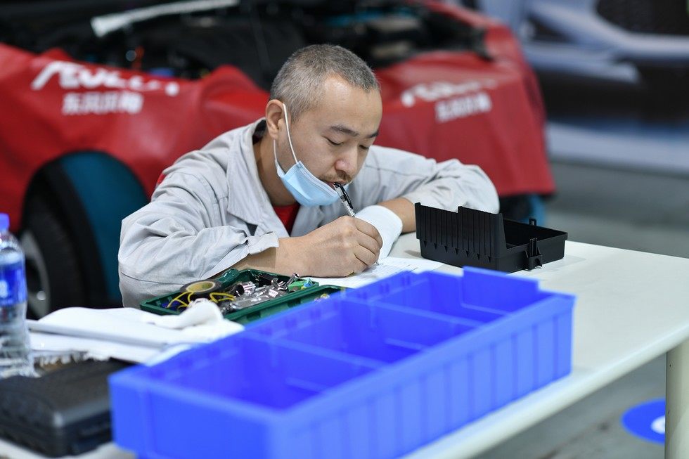 东风公司2020年度职工技能竞赛乘用车装调技能项目举行