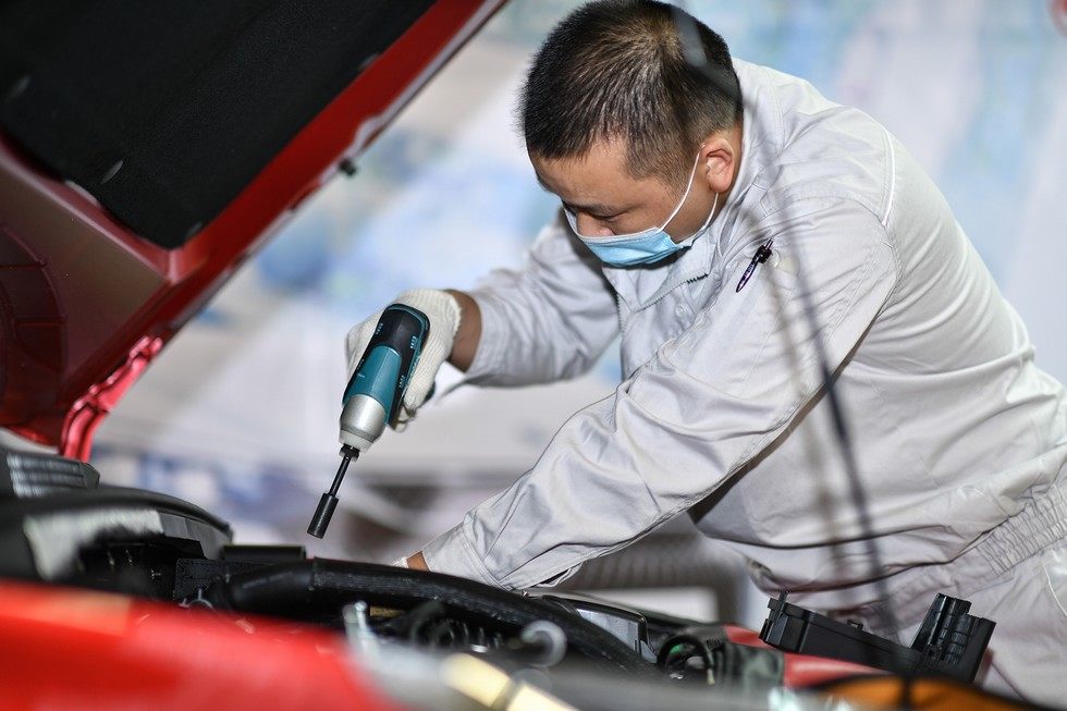 东风公司2020年度职工技能竞赛乘用车装调技能项目举行