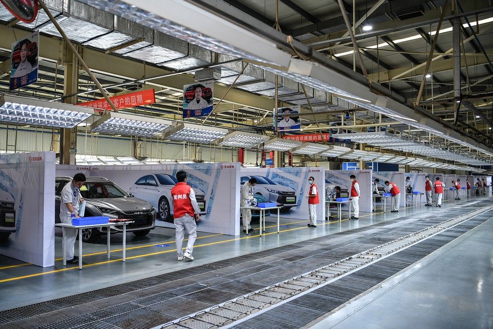 东风公司2020年度职工技能竞赛乘用车装调技能项目举行