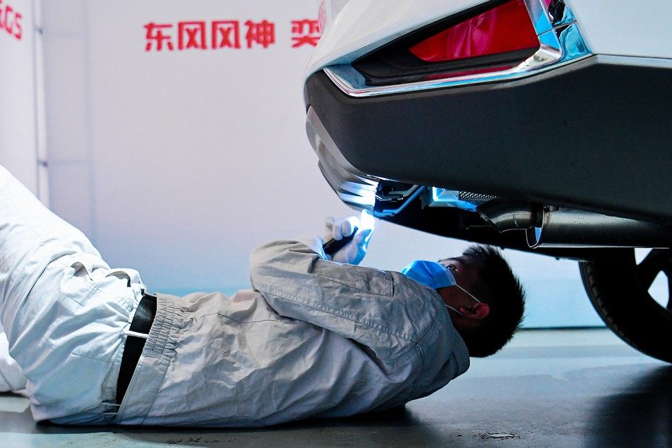 东风公司2020年度职工技能竞赛乘用车装调技能项目举行