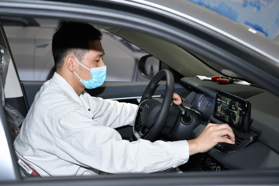 东风公司2020年度职工技能竞赛乘用车装调技能项目举行
