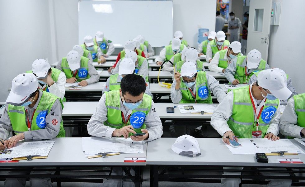 东风公司2020年职工技能竞赛班组长技能项目举行