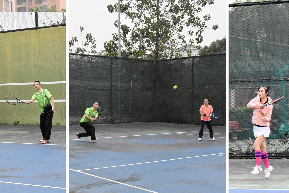 “东风杯”全民健身网球比赛举行
