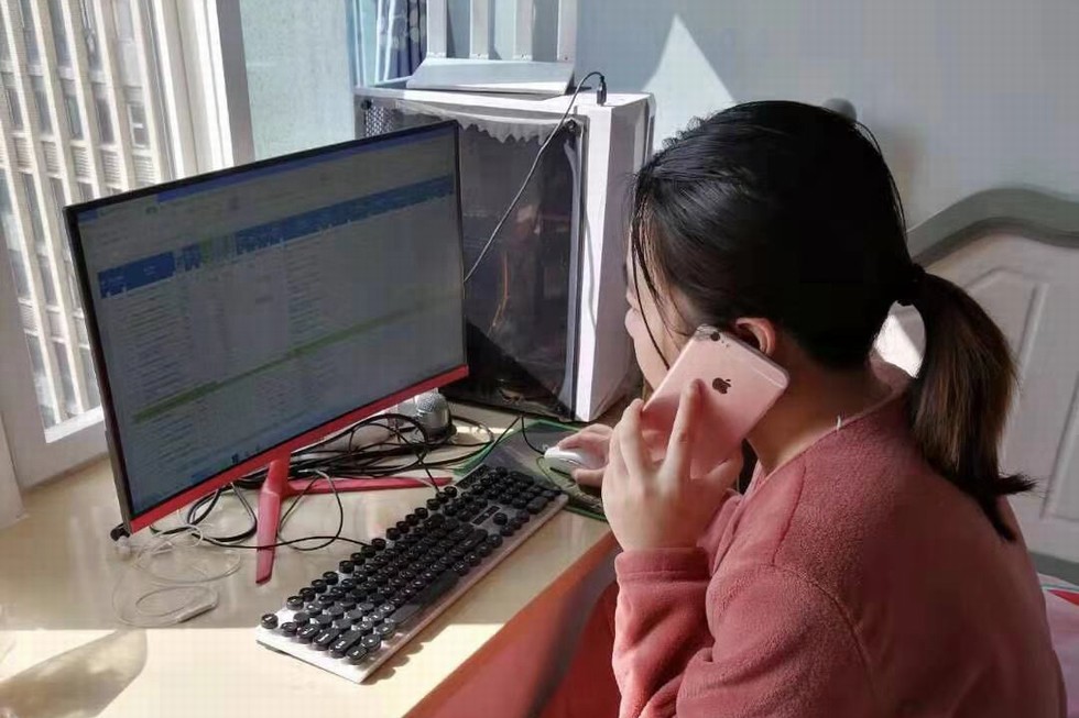 东风鸿泰客服业务实行“家庭坐席”