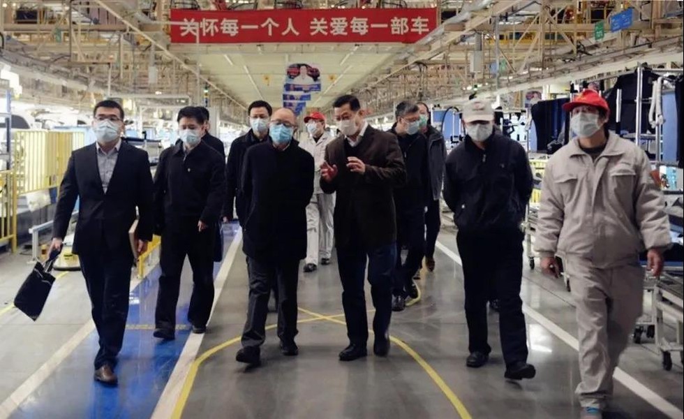 中央指导组调研东风疫情防控和复工复产情况