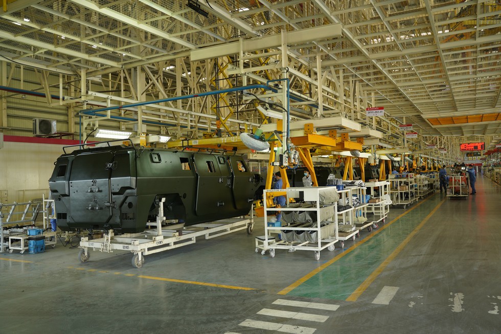 ​东风猛士产能爬升进行时