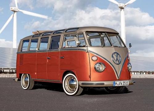 由eClassics设计的大众eBulli概念车是一款做得不错的电动汽车改装