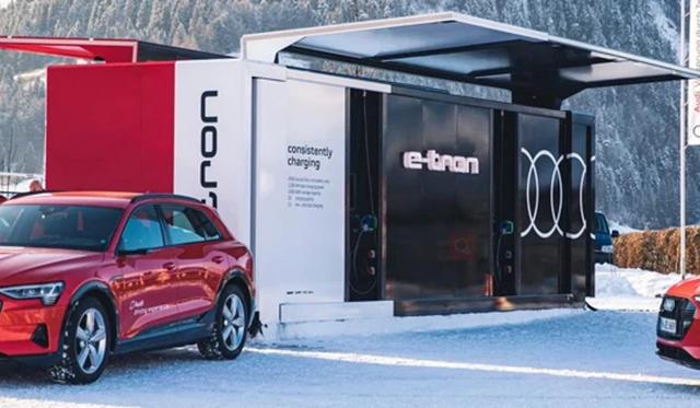 与瑞士ABB集团共同研发/15分钟快充,奥迪全新电动汽车充电系统