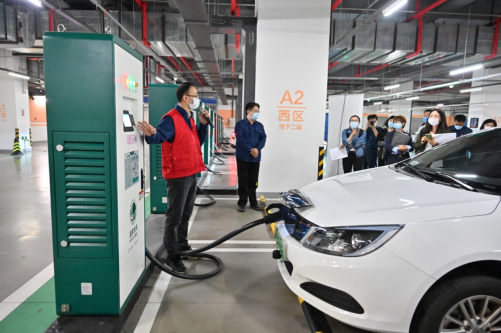 “新基建”新场景！北京地区规模最大的集中式电动汽车充电站建成投运