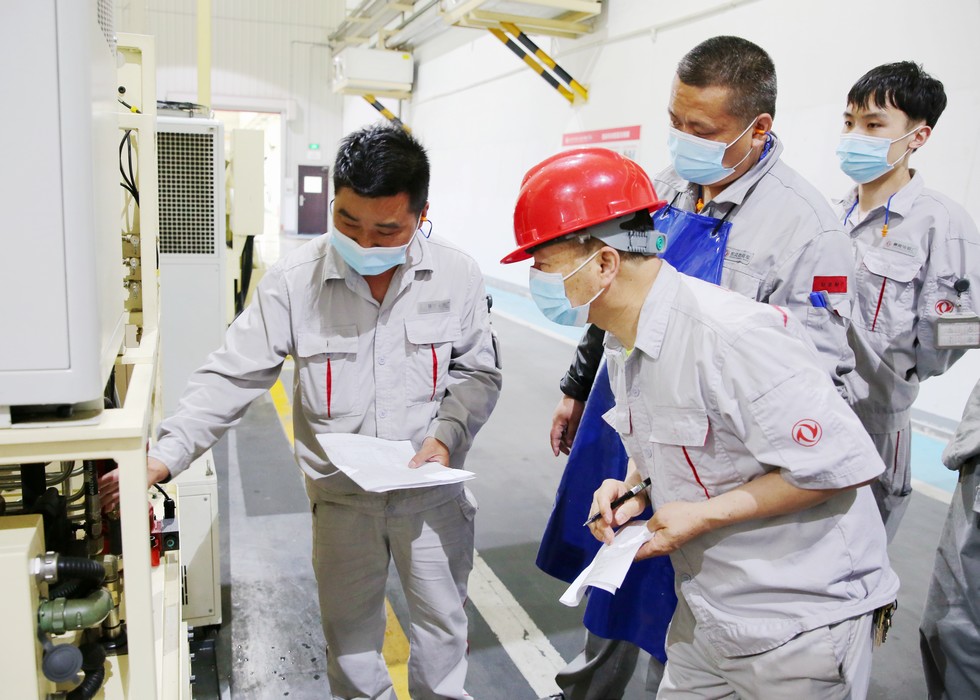 东风有限通用铸锻厂开展设备点检演练活动