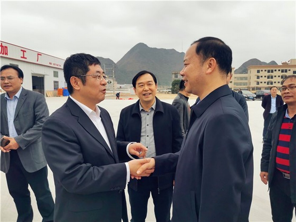 【图片背后的扶贫故事】赵书良一行赴广西马山县扶贫攻坚调研