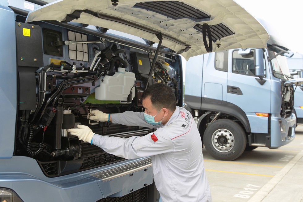 东风商用车车辆工厂举行2020年度汽车装调工技能竞赛