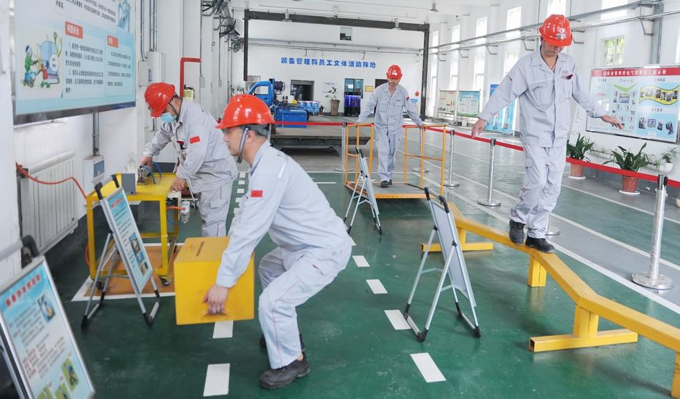 强化体感训练 预防作业伤害