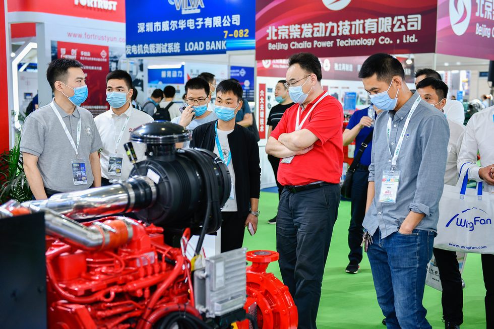 东风康明斯携多款产品参加第19届GPOWER动力展