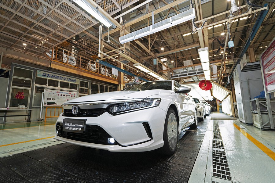 我叫英仕派！东风本田新INSPIRE正式下线