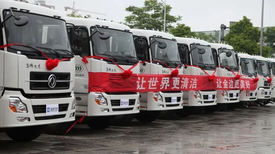 59辆东风商用车将发往柬埔寨金边