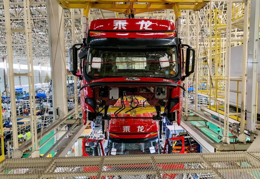 东风柳汽商用车今年 第50000辆整车下线