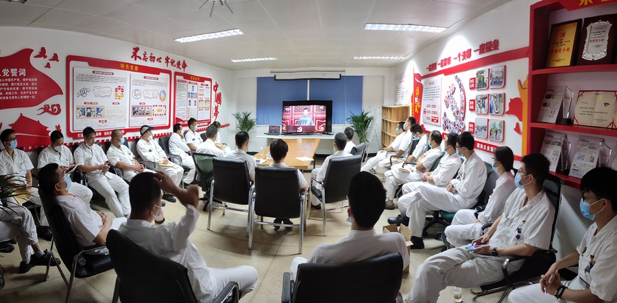 心潮澎湃共迎党的百年华诞 豪情满怀共创东风美好未来