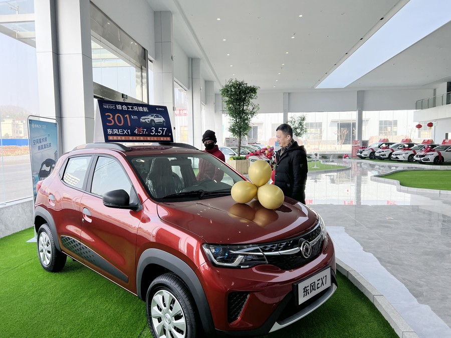 【开门红 在现场】“在东风汽车商城，买车就像逛超市”