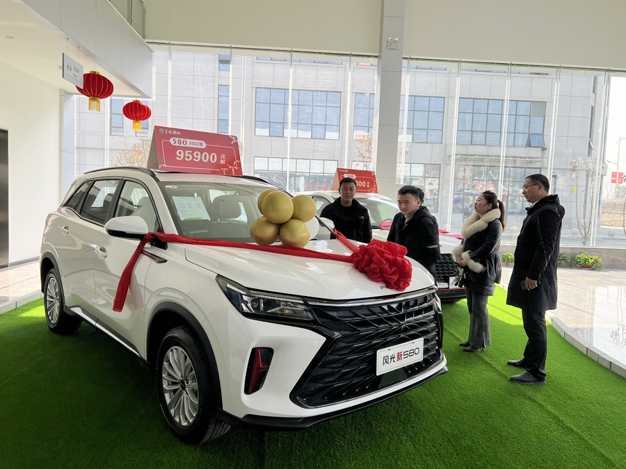 【开门红 在现场】“在东风汽车商城，买车就像逛超市”