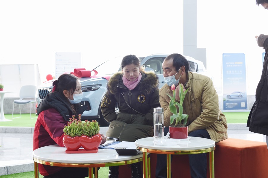 【开门红 在现场】“在东风汽车商城，买车就像逛超市”