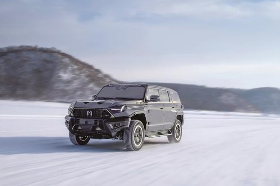 猛士首款量产车开展上市前最后一轮冬季标定