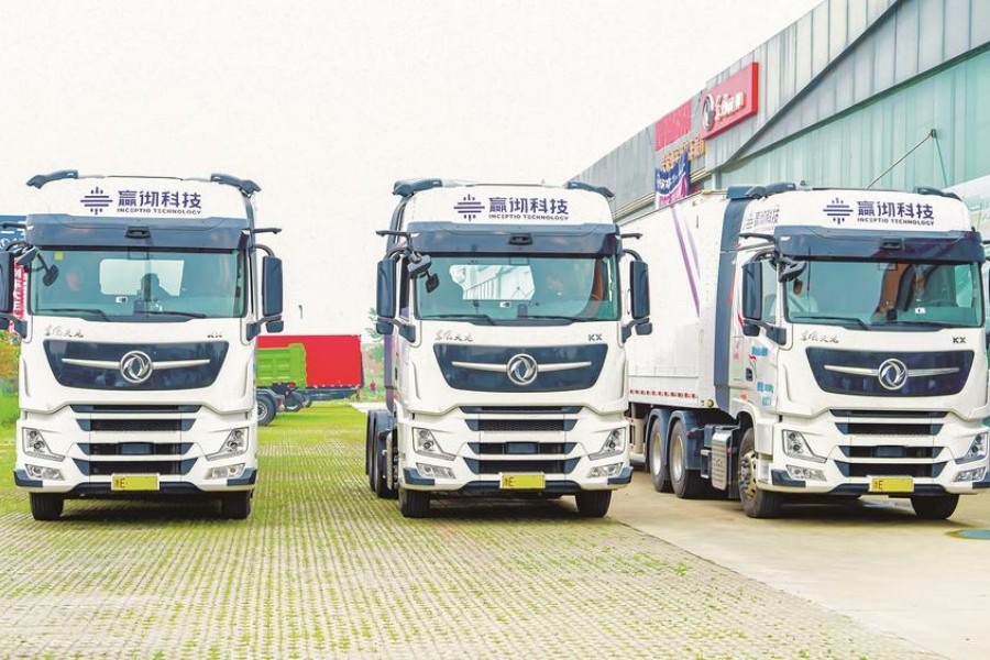 东风天龙KX智能重卡自动驾驶领跑行业