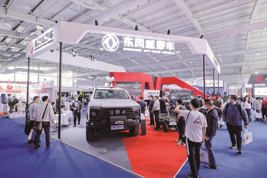 东风猛士亮相中国国际警用装备博览会