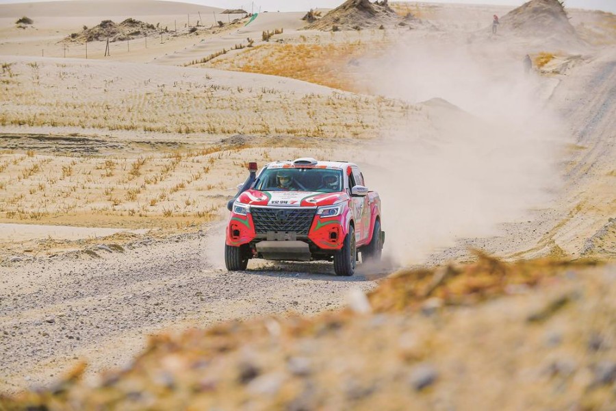 赛程过半 锐骐7车队向昆仑进发