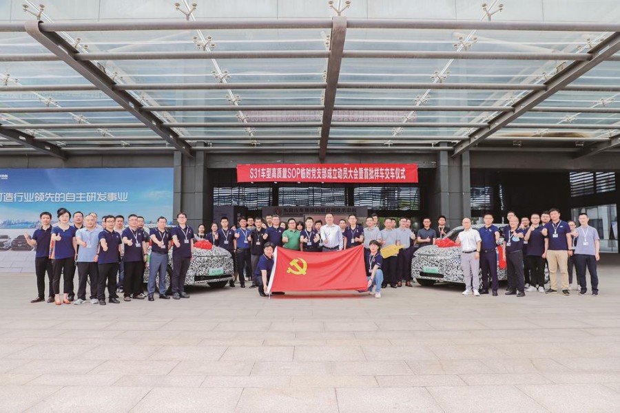 公司S31项目高质量投放临时党支部成立