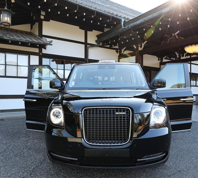 吉利旗下电动出租车登陆日本