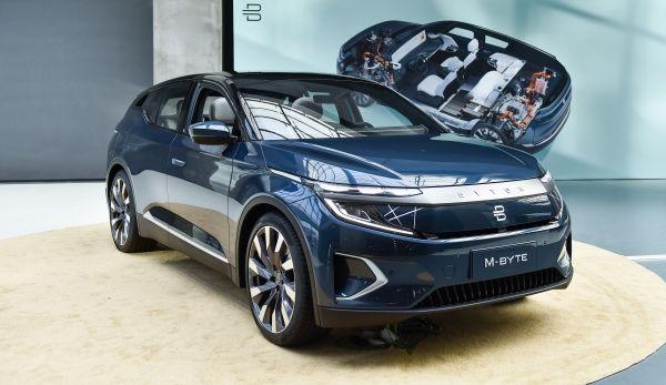 拜腾在美国发布纯电动汽车2021年启动出口