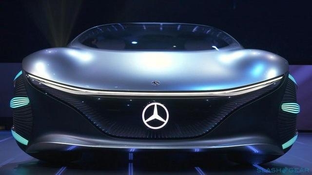 梅赛德斯展出概念车：受《阿凡达》启发的电动汽车