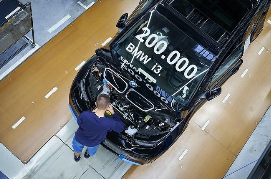 第20万台宝马i3下线全球最畅销紧凑型高档电动车