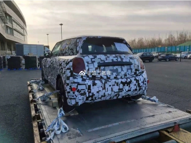 国产MINI纯电动车来了疑似光束首款车谍照曝光