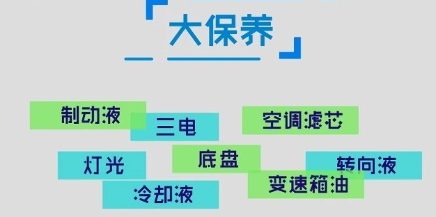 纯电动汽车的保养周期、项目和费用有哪些?