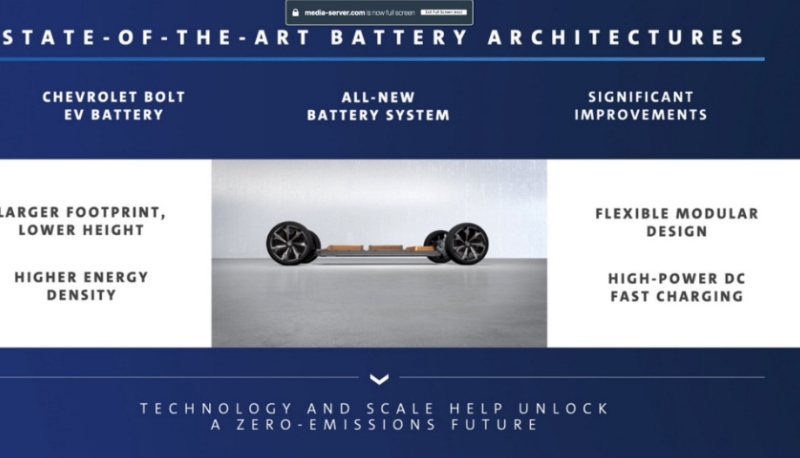 通用汽车挑逗新的电动卡车细节，并称其具有电池灵活性