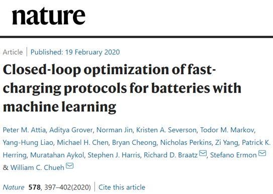 机器学习助力电动汽车电池研发，两年充电测试可缩短至16天