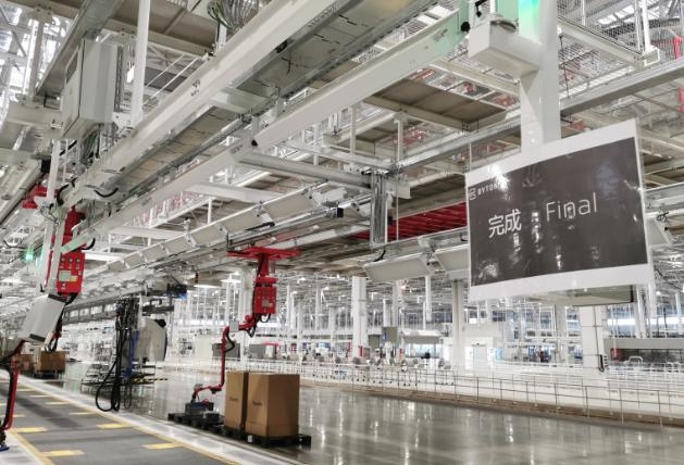 龙潭街道南京知行电动汽车复工已过千人