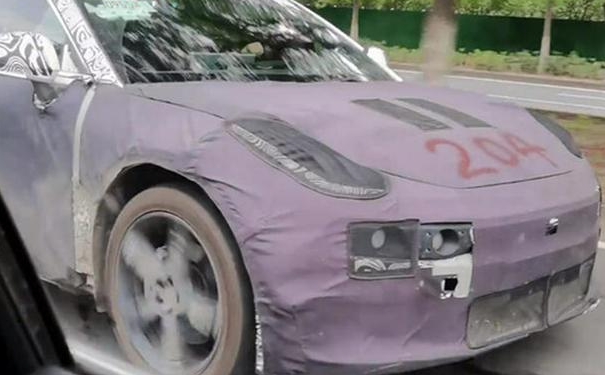 将于北京车展首发领克DC1E纯电动轿车谍照